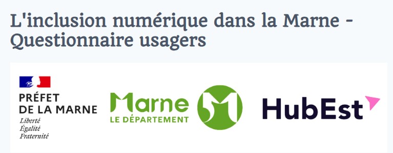 Diagnostic inclusion numérique dans la Marne – Questionnaire à compléter à destination des habitants de la Marne